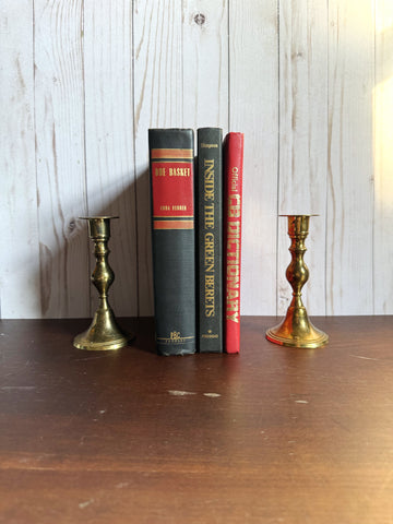 Shades of Black, Red, and Gold Book Stack