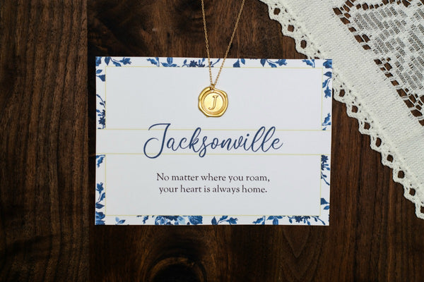 JACKSONVILLE Florida Necklace