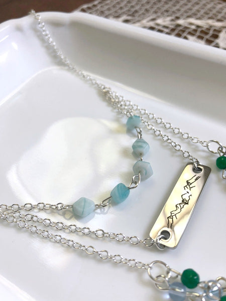 WV Nature Dainty Layered Necklace