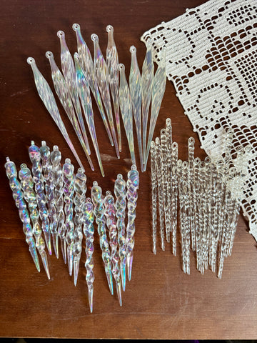 Vintage Icicle Ornaments - Choose Your Style