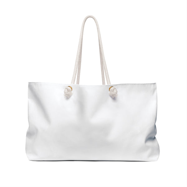 Kinstugi Bag, Kintsugi Travel Bag, Large Weekender Bag, White and Gold Bag, Beach Bag, Thrifting Bag, Extra Large Tote Bag