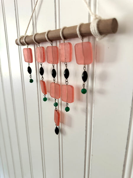 Watermelon - Beaded Wall Hanging