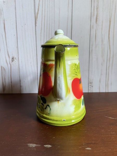 Colorful Enamelware Coffeepot