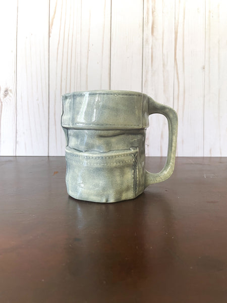 Vintage Blue Jeans Mug