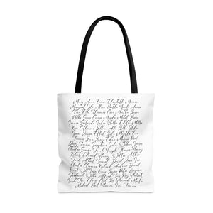 Victorian Names Tote Bag Tshirt, Top 50 Names of the Victorian Era, Name History Lover, Antique Enthusiast, 1800s Style, Genealogy