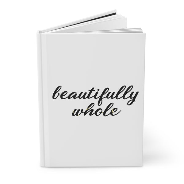 Kintsugi Journal, Beautifully Whole, Kintsugi Gift, Inspirational Journal, Minimalist Notebook, Kintsugi Quote, Beautifully Broken