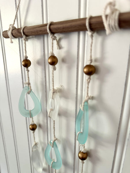 Ashore - Sea Glass Style Wall Hanging