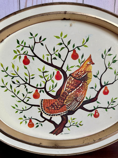 Partridge in a Pear Tree Tray