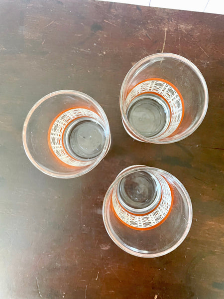 Set of Wicker Juice Glasses