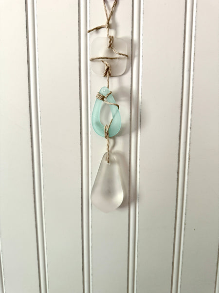 Drifted - Mini Sea Glass Style Wall Hanging