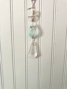 Drifted - Mini Sea Glass Style Wall Hanging