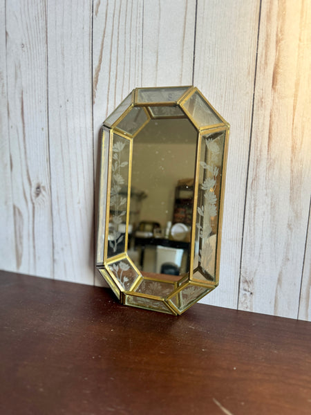 Vintage Beveled Wall Mirror