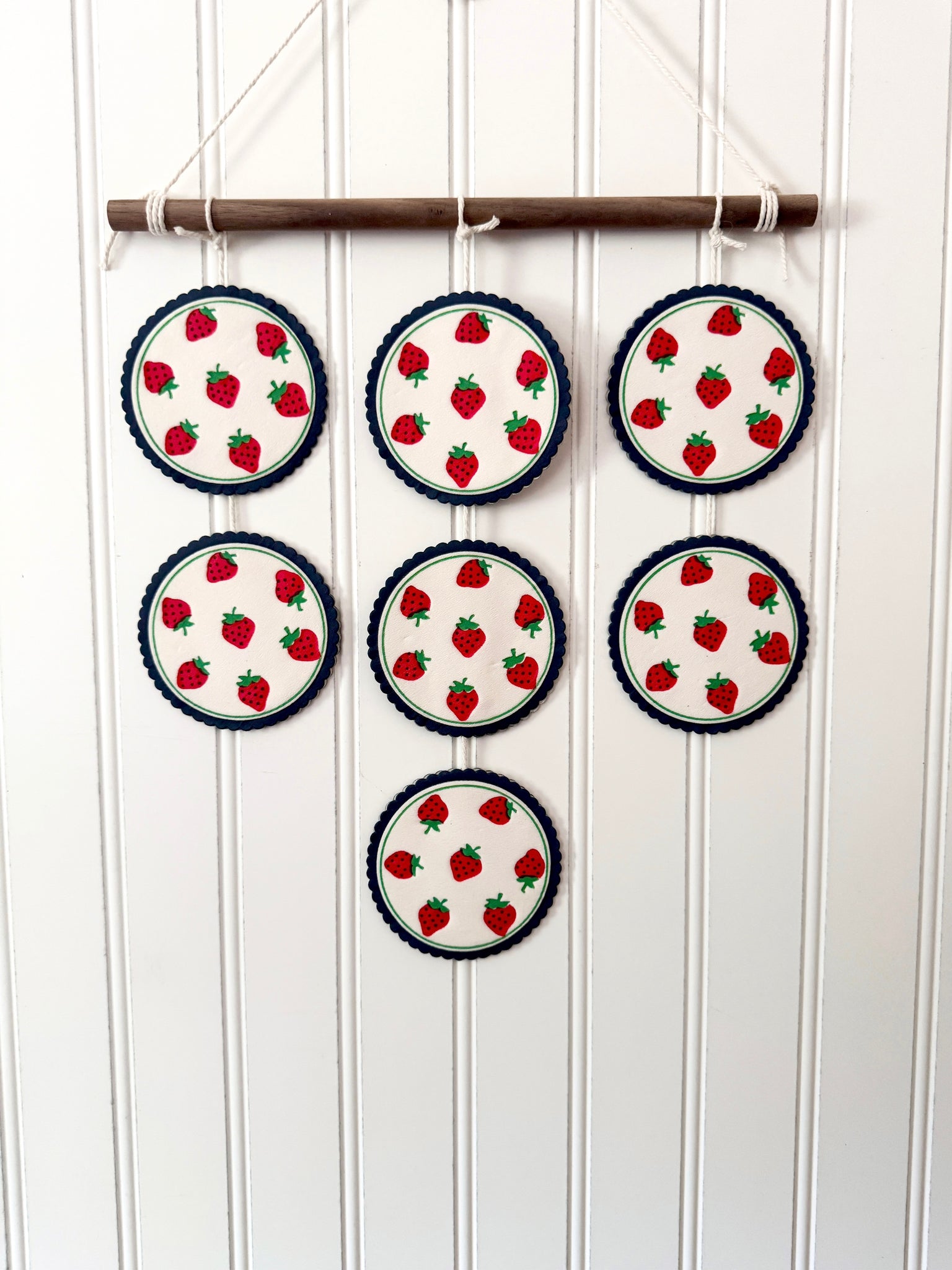 Juicy Summertime - Upcycled Wall Hanging