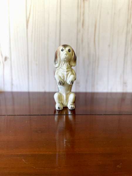 Vintage Japan Dog Figurine