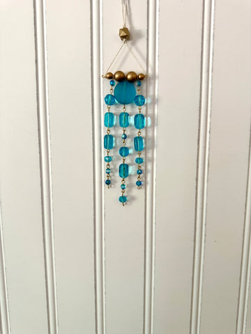 Summer Shimmer - Beaded Wall Hanging