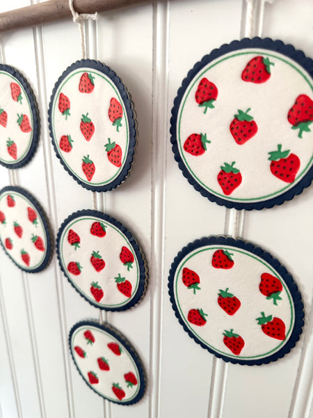 Juicy Summertime - Upcycled Wall Hanging