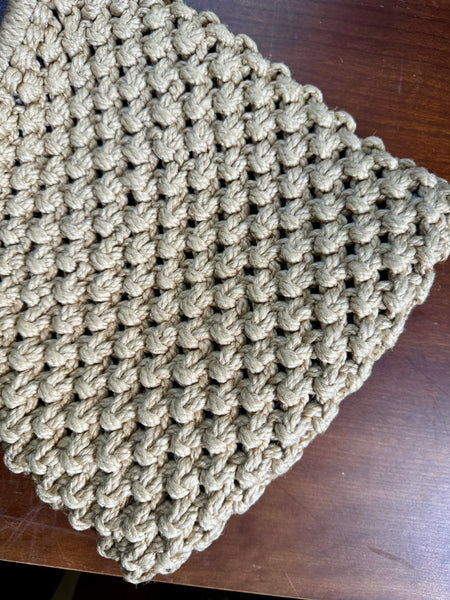 Vintage Macrame Purse