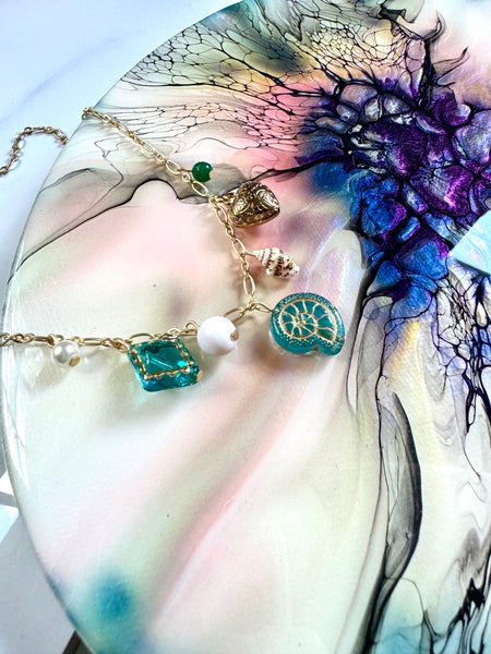 NERISSA Beach Charm Necklace