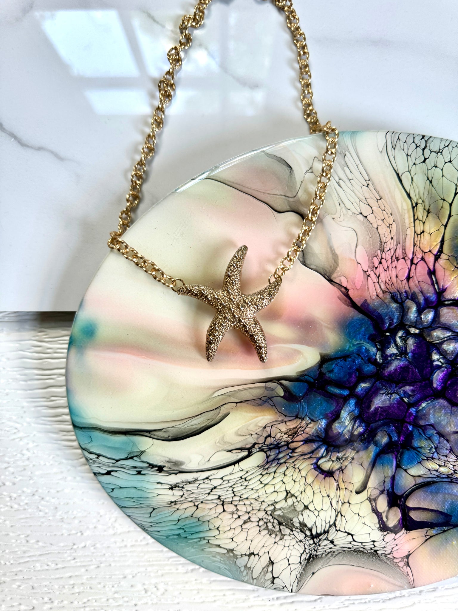 AVA Starfish Statement Necklace