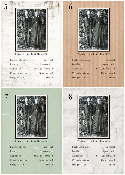 Ancestor Couple Face Reading Package