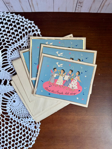 Christmas Angels Set of 4 Cards