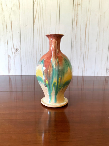 Colorful Pottery Pitcher
