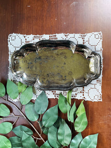 Vintage Gorham Heritage Silver Plated Tray