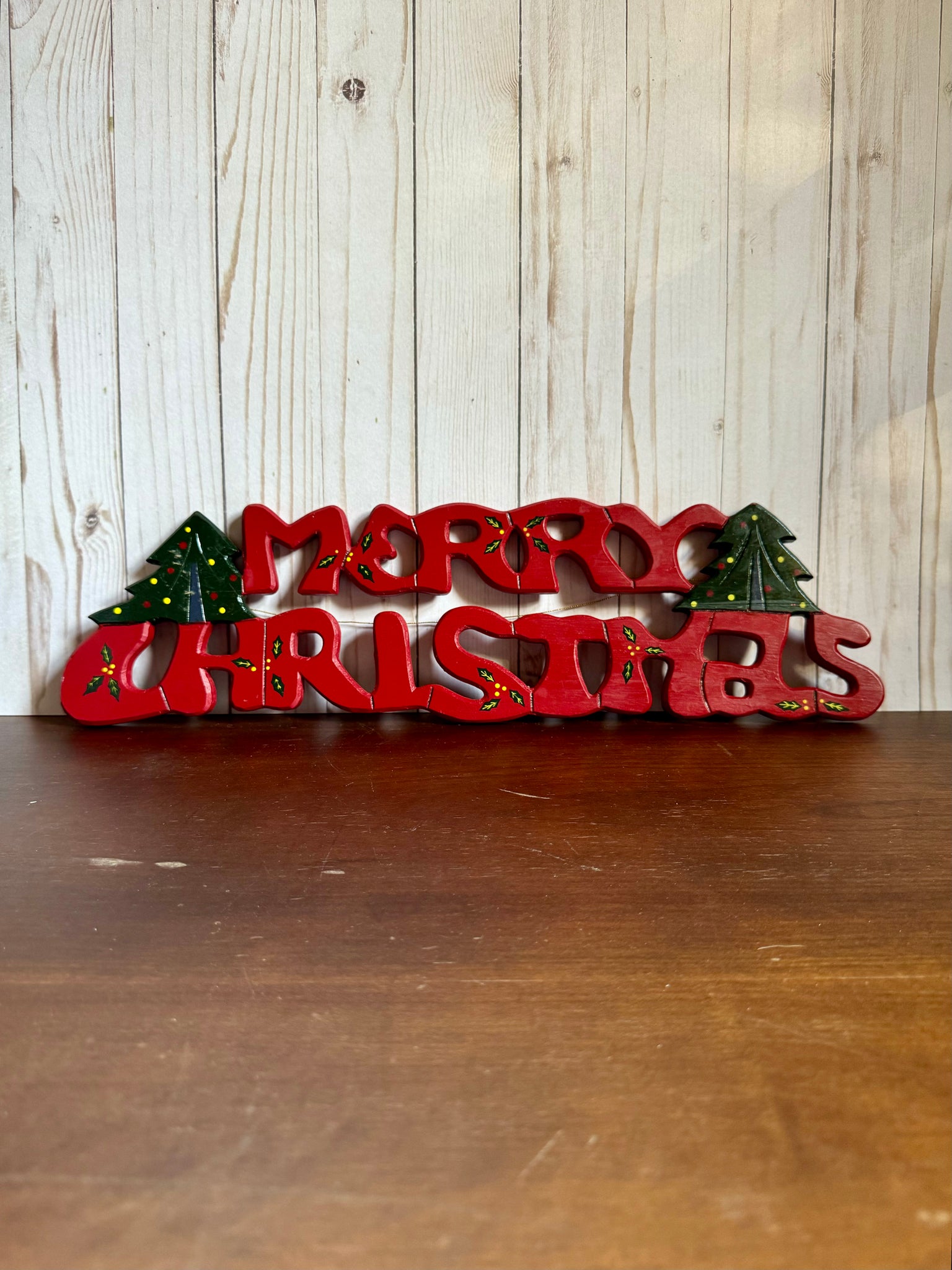 Kurt Adler Merry Christmas Sign