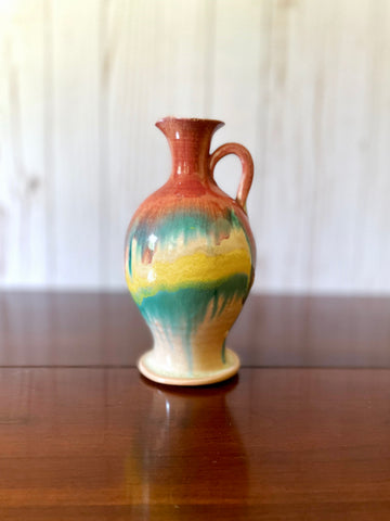 Colorful Pottery Pitcher