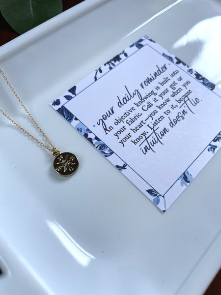 Intuition Reminder Necklace