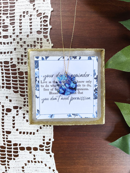 You Don’t Need Permission Reminder Necklace