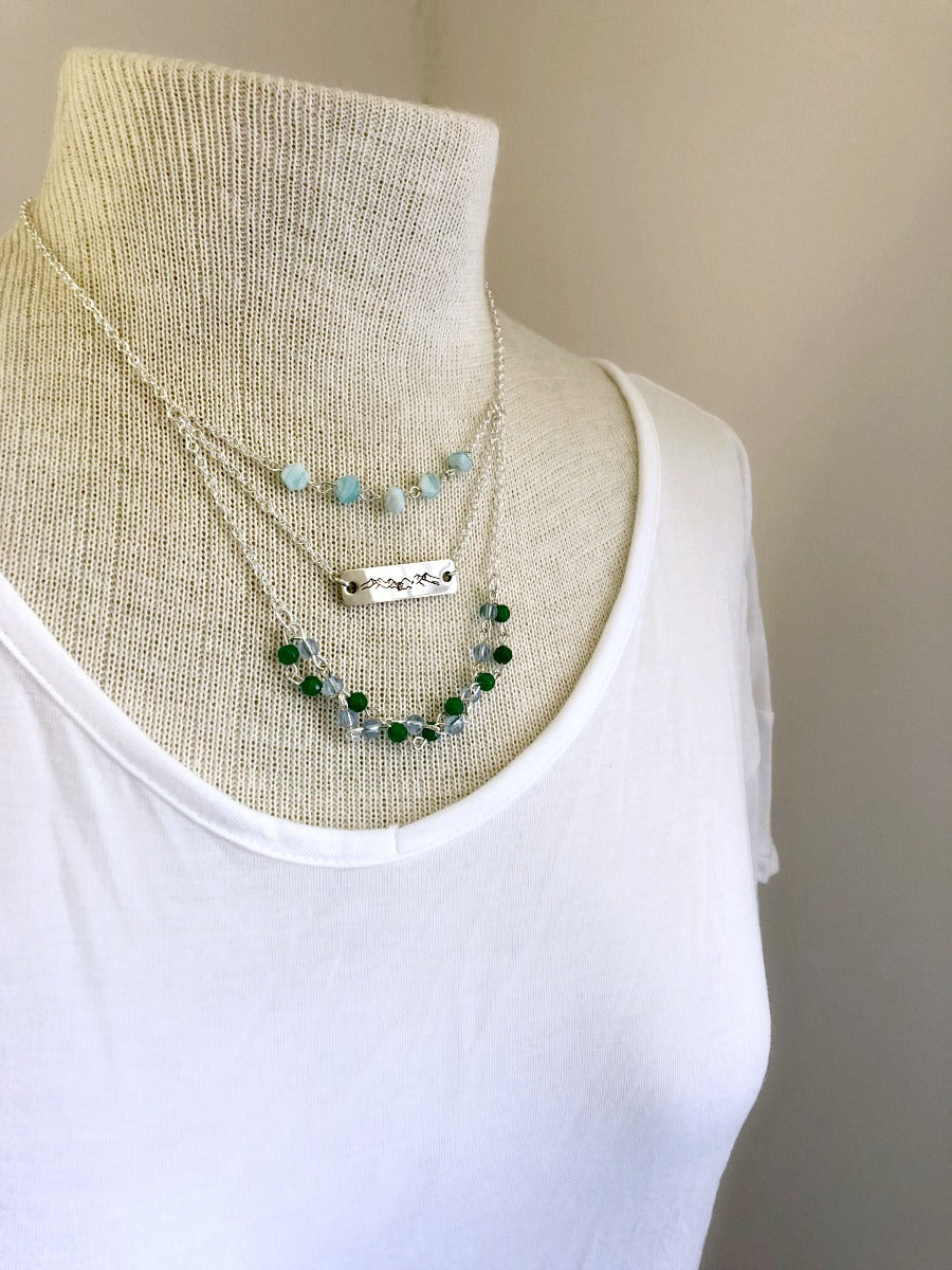 WV Nature Dainty Layered Necklace