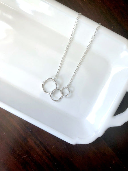 TWO in Silver | The Ennea Collection Necklace
