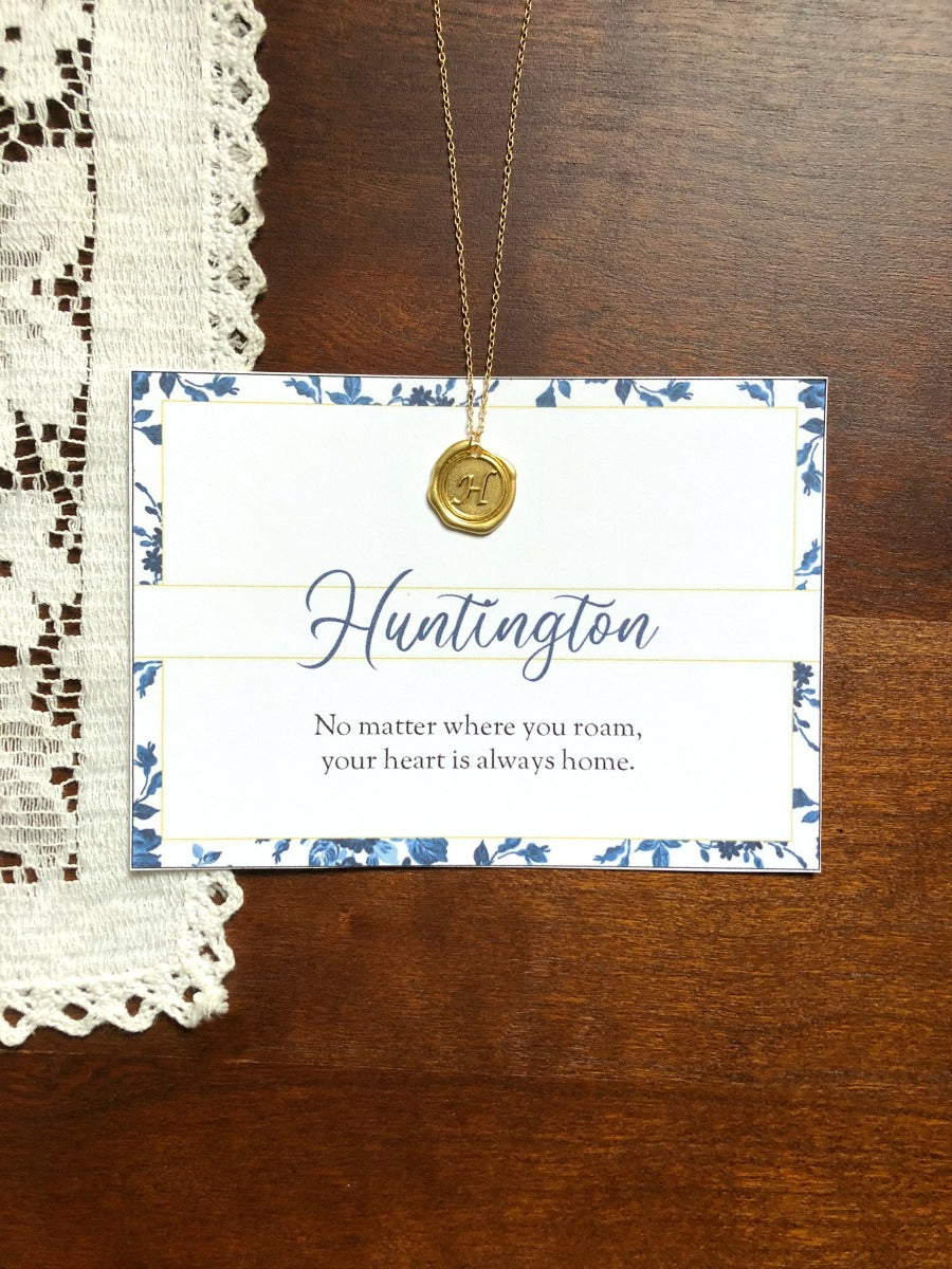 HUNTINGTON West Virginia Necklace