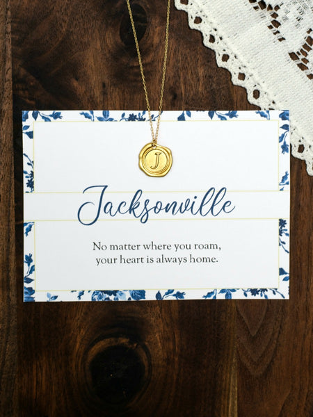 JACKSONVILLE Florida Necklace