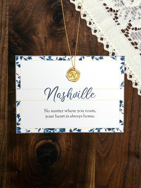 NASHVILLE Tennessee Necklace