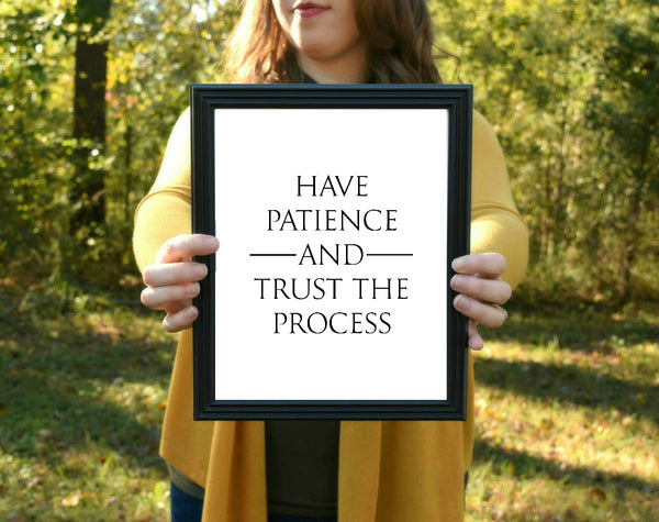 Trust the Process Print | 5x7" or 8x10"