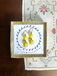 HAVE SOME SUNSHINE Statement Earrings