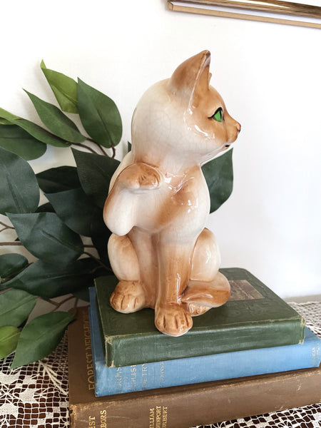 Vintage Cat Figurine