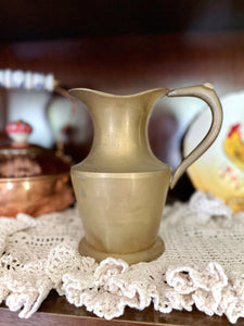 Solid Brass India PWF Pitcher