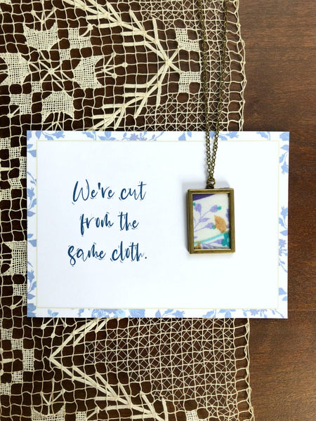 CUT FROM THE SAME CLOTH | Jewel Tones Necklaces Set