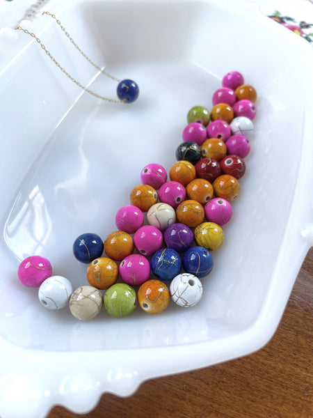 I AM WHOLE Dainty Bright Necklace - Choose Your Color