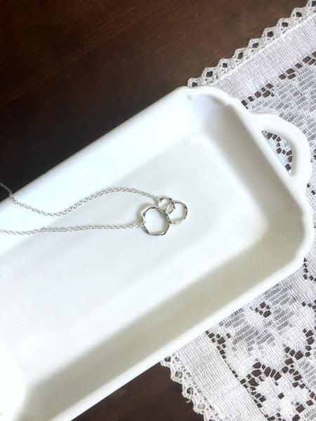 TWO in Silver | The Ennea Collection Necklace
