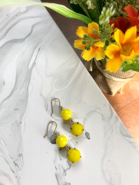 HAVE SOME SUNSHINE Statement Earrings