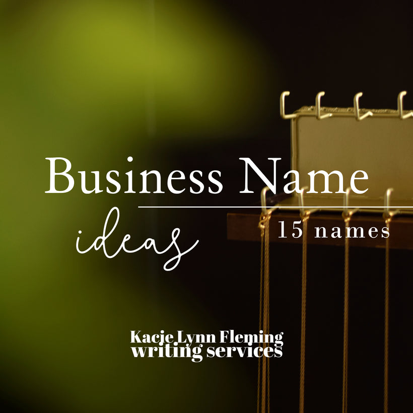 Business Name Services