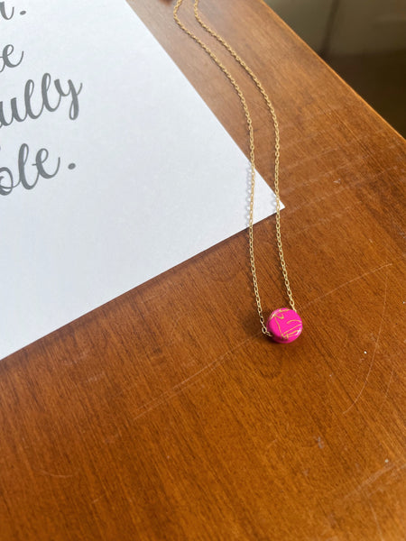 Kintsugi-Inspired Pink Jewelry + Print Gift Box
