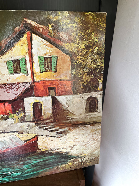 Vintage Large French Cove Print