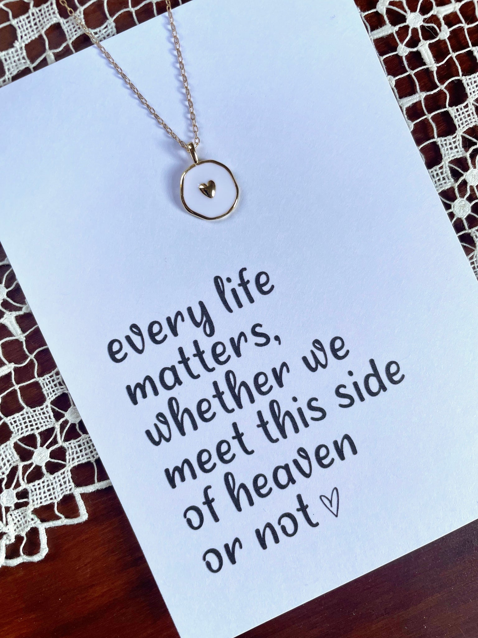 Miscarriage Support Necklace