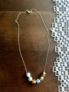TONE Wooden Beaded Necklace