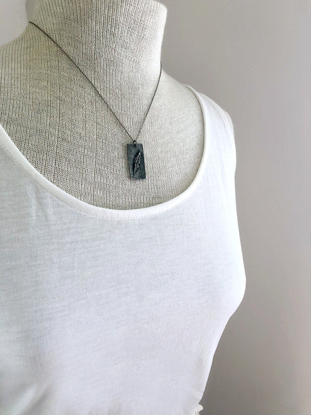 STORY Quill Pendant Necklace